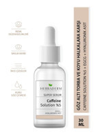 Herbaderm Caffeine Solution Canlandırıcı Yaşlanma Kırışıklık Karşıtı Jel Yüz Serumu 30 ml