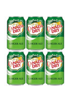 Canada Dry Ginger Ale Zencefilli Kutu Gazoz 6 Adet 330 ml
