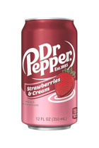 Dr. Pepper Çilekli Kremalı Kutu Gazoz 335 ml