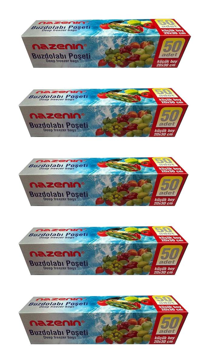 Nazenin Küçük Buzdolabı Poşeti 5x50'li