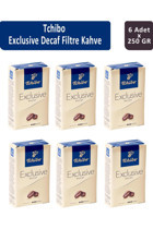 Tchibo Exclusive Decaf Arabica Öğütülmüş Filtre Kahve 6x250 gr