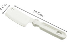 Ebrulihomeart Çok Amaçlı Mini Sarı Plastik Saplı 19 cm Düz Satır