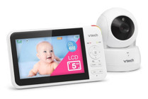 VTech VM924 Uzaktan Pan-Tilt-Zoom Videolu Bebek Monitörü, 5 Inc Ekran