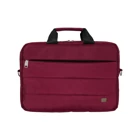 PLM CANYONCASE Düz Üç Gözlü Oxford Kumaş 13 inç Askılı Laptop Çantası Bordo