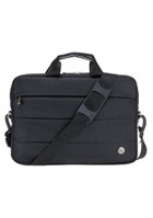 PLM CANYONCASE Düz Üç Gözlü Oxford Kumaş 15.6 inh Askılı Laptop Çantası Siyah