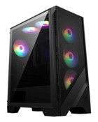 Msi Mag Forge 120A RGB Sıvı Soğutmalı 6 Fanlı Siyah Dikey Kullanım Mid Tower Oyuncu Bilgisayar Kasası