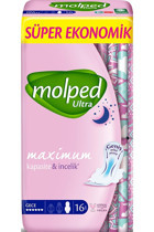 Molped Ultra İnce 16'lı Hijyenik Ped 20 Adet