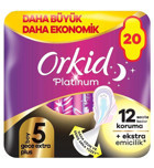 Orkid Platinum Orta 20'li Hijyenik Ped
