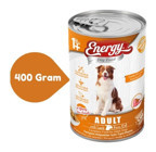 Energy Kuzu Etli Aromalı Parça Etli Yetişkin Yaş Köpek Maması 400 gr
