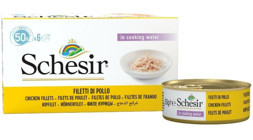 Schesir Multipack Tavuklu Parça Etli Yetişkin Yaş Köpek Maması 50 gr 6'lı