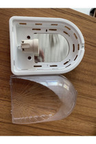 Korçam Tekli Başlık Plastik Aplik Beyaz