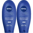 Nivea Intensivecare Badem Yağlı Kuru Ciltler Organik Vegan Parfümlü El Kremi 2x75 ml