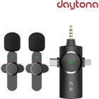 Daytona K9-c2 Condenser Type C Kablosuz Yayıncı Siyah Yaka Mikrofon