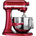 KitchenAid 5KSM7580xECA Çinko 500 W 6.9 lt Standlı Hamur Yoğurma ve Mutfak Şefi Kırmızı