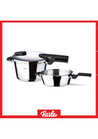 Fissler Vitaquick Bluepoint Clipso Kapak Cookstar Tabanlı 4 lt-8 lt Düdüklü Tencere Seti