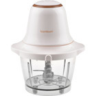 Bambum Magic 600 W 1000 ml Cam Hazneli Öğütücülü Çift Bıçaklı Elektrikli Rondo Krem