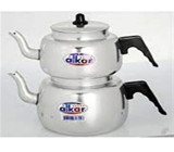 Alkar No 5 Mini Alüminyum Çaydanlık Gri