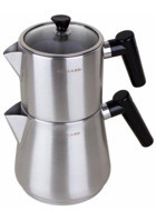 Porland Capri 04fst001787 Çelik Çaydanlık Siyah