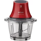 Arzum AR1035 600 W 1000 ml Plastik Hazneli Öğütücülü 4 Bıçaklı Elektrikli Rondo Kırmızı