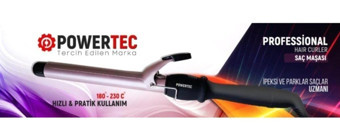 Powertec J-160 Tr-11 11 mm Bukle Seramik Saç Maşası