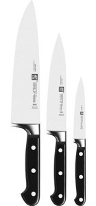 Zwilling Gourmet 3 Plastik Çelik 3 Parça Şef Bıçakları Seti
