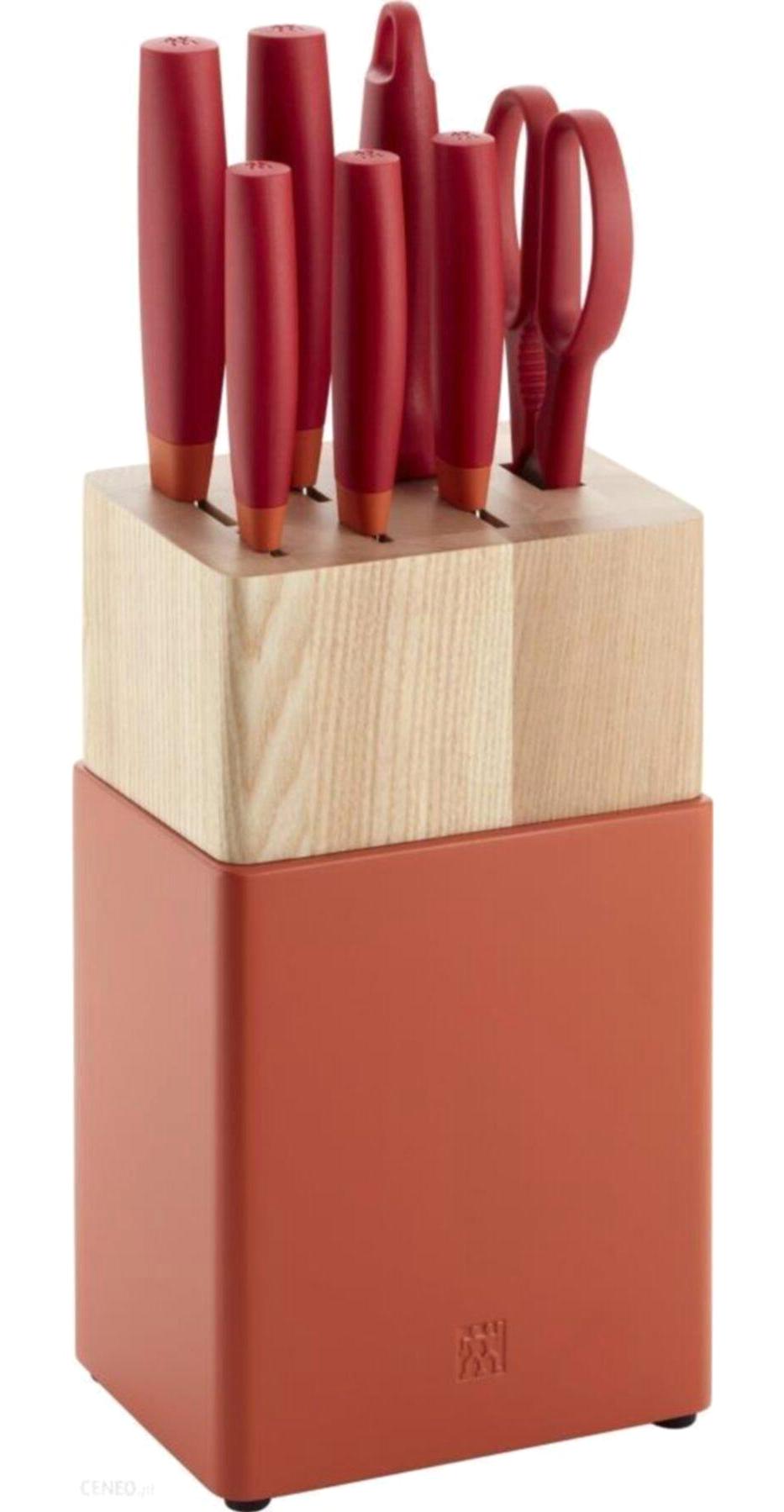 Zwilling 530302200 Now S Dişbudak Ağacı Çelik 8 Parça Şef Bıçakları Seti
