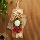 Emsan Kayın Büyük Kahverengi Tekli Kesme Tahtası