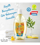 Agu Baby Vegan Şampuan Göz Yakmayan Yenidoğan Tüm Ciltler İçin Bebek Şampuanı 750 ml