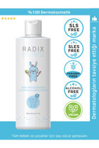 Radix Vegan Paraben Alkol İçermez Göz Yakmayan Yenidoğan Tüm Ciltler İçin Bebek Şampuanı 200 ml