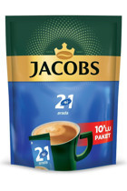 Jacobs 2'si 1 Arada Sade 18 gr 10 Adet Hazır Kahve