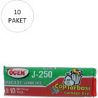 Ögem J-250 Jumbo Boy 80x110 cm Çöp Poşeti 10x10 Adet Siyah