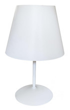 D-light Zen Metal Beyaz Tekli Metal Abajur
