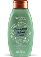 Aveeno Fresh Greens Blend Onarıcı Düz Saçlar İçin Parabensiz Kremsiz Şampuan Unisex Şampuanı 354 ml