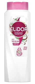 Elidor Doğanın Enerjisi Onarıcı Düz Saçlar İçin Kremsiz Şampuan Unisex Şampuanı 400 ml