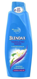 Blendax Onarıcı Düz Saçlar İçin Yasemin Özlü Kremsiz Şampuan Unisex Şampuanı 360 ml