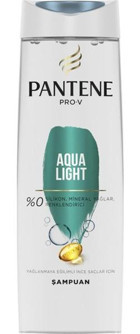 Pantene Aqua Light Arındırıcı Düz Saçlar İçin Kremsiz Şampuan Unisex Şampuanı 400 ml