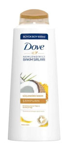 Dove Bakım Sırları Onarıcı Düz Saçlar İçin Hindistan Cevizli Kremsiz Şampuan Unisex Şampuanı 12x400 ml
