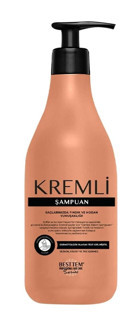 Besttem Onarıcı Düz Saçlar İçin Kremli Şampuan Unisex Şampuanı 730 ml