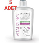 Farmasi Vitalizing Onarıcı Düz Saçlar İçin Sarımsak Özlü Kremsiz Şampuan Unisex Şampuanı 5x500 ml