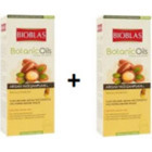 Bioblas Botanic Oils Onarıcı Düz Saçlar İçin Sülfatsız Keratin Argan Yağlı Parabensiz Kremsiz Şampuan Unisex Şampuanı 2x360 ml