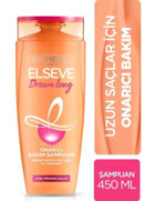 L'oréal Paris Elseve Dream Long Onarıcı Düz Saçlar İçin Kremsiz Şampuan Unisex Şampuanı 450 ml
