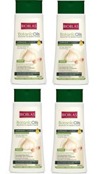 Bioblas Botanic Oils Onarıcı Düz Saçlar İçin Sülfatsız Keratin Argan Yağlı Parabensiz Kremsiz Şampuan Unisex Şampuanı 4x300 ml