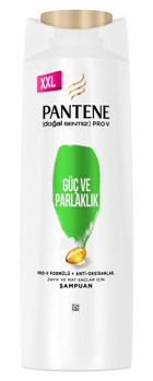 Pantene Güç ve Parlaklık Güçlendirici Arındırıcı Düz Saçlar İçin Kremsiz Şampuan Unisex Şampuanı