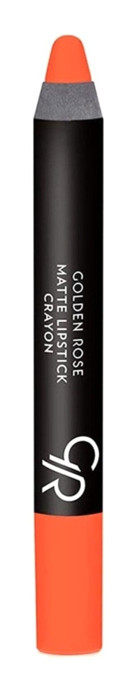 Golden Rose Matte Crayon 24 Turuncu Mat Hayır Kalem Ruj