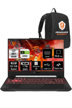 Asus TUF Gaming F15 LP261 Harici GeForce RTX 4050 Intel Core i7 13620H 32 GB DDR4 1 TB SSD 15.6 inç FHD Windows 11 Pro Gaming Laptop PER4 ÇANTA