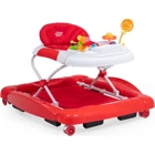 Baby2Go 2282 Royal 4 Tekerlekli Oyuncaklı Sallanan Müzikli Örümcek Yürüteç Kırmızı