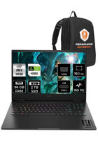 HP OMEN 16 9J2A5EA Harici GeForce RTX 4080 Intel Core i9 14900HX 96 GB DDR5 2 TB SSD 16.1 inç FHD Freedos Gaming Laptop PER4 ÇANTA