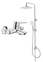 Artema A42444 Pirinç Çiftli Aç Kapa Banyo Bataryası Krom