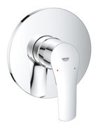 Grohe 24042003 Krom Kaplama Tekli Aç Kapa Yarı Ankastre Kare Banyo Bataryası Krom
