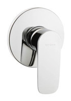 Artema A42252 Pirinç Çiftli Aç Kapa Ankastre Kare Banyo Bataryası Krom